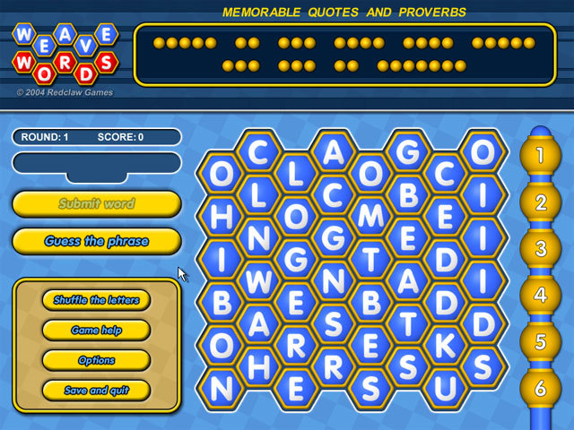 Weave Words Screenshot